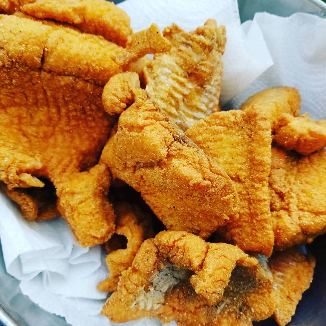 fried fish chunks