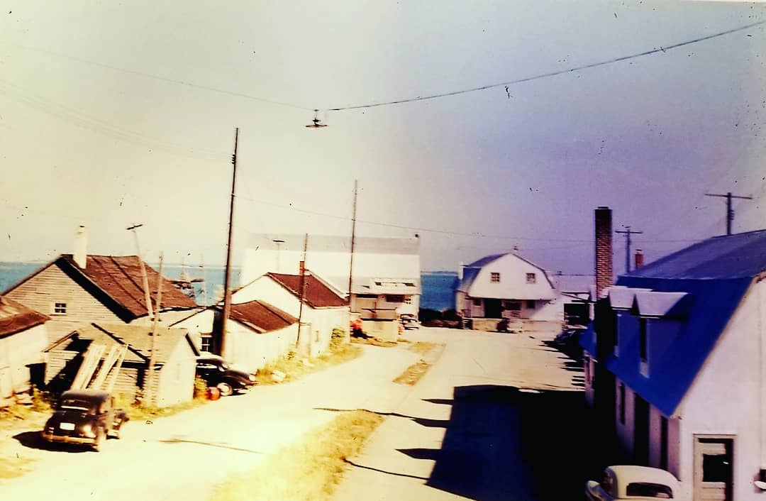 View from the 80s or 90s of the fish Company